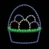 5' Basket With Eggs, LED 2 5' Basket With Eggs, LED -Christmas Decor Sale 1 13071 001 led