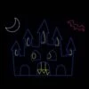 17' X 20' Halloween Castle, LED -Christmas Decor Sale 1 18053 001 led
