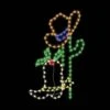 7' Cactus With Cowboy Hat & Boot, LED