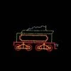 6' Belle Of The 80's Coal Car, LED -Christmas Decor Sale 1 34028 000 led