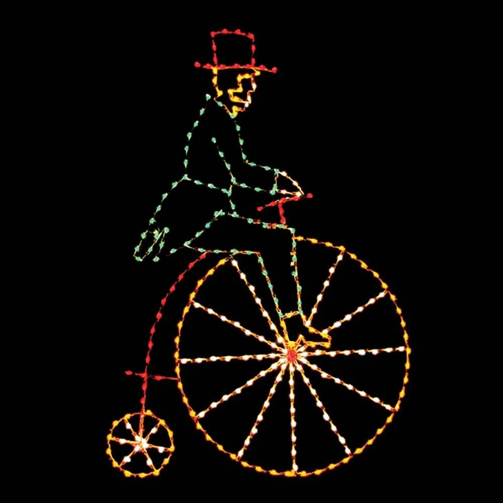 11' Victorian Bicycler, LED 3 11' Victorian Bicycler, LED