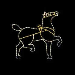 7' Horse (Head Raised), LED