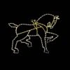 7' Horse (Head Lowered), LED -Christmas Decor Sale 1 34112 000 led