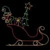 18' Elf And Sleigh, LED 2 18' Elf And Sleigh, LED -Christmas Decor Sale 1 34193 000 led