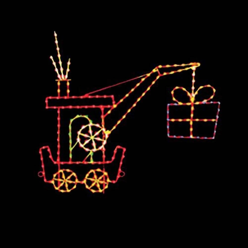9' Silhouette Crane Car, LED 3 9' Silhouette Crane Car, LED