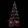14' Carolina Pine W/Packages And Light String, LED -Christmas Decor Sale 1 34238 000 led