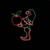 9' Elf With Apple, LED -Christmas Decor Sale 1 34299 000 led
