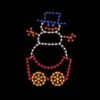 7' Silhouette Snowman Car, LED 1 7' Silhouette Snowman Car, LED -Christmas Decor Sale 1 34325 000 led