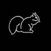 4' Squirrel, LED -Christmas Decor Sale 1 34381 001 led 1