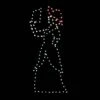 7 1/2' Victorian Caroler Woman LED Display