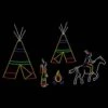 19' X 30' Native American Scene, LED 1 19' X 30' Native American Scene, LED -Christmas Decor Sale 1 34428 001 led