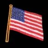 13' X 11' USA Flag, LED 2 13' X 11' USA Flag, LED -Christmas Decor Sale 1 34523 000 led