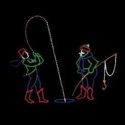 13' X 16' Victorian Fishermen, LED