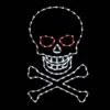 5' Skull & Cross Bones, LED 1 5' Skull & Cross Bones, LED -Christmas Decor Sale 1 34577 000 led