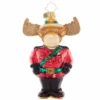 Christopher Radko Mountie Bruce Moose Glass Christmas Ornament 1021494 -Christmas Decor Sale 1021494 2 53543.1684501500