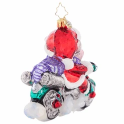 Christopher Radko Low Rider Hog Glass Christmas Ornament 1021519 -Christmas Decor Sale 1021519 5 72436.1695830548