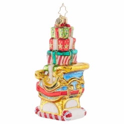 Christopher Radko Piled-High Sleigh Glass Christmas Ornament 1021677 -Christmas Decor Sale 1021677 3 52877.1684414651
