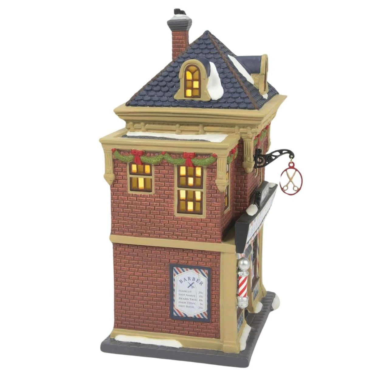 Department 56 - Christmas In The City - A Little Off The Top 4 Department 56 - Christmas In The City - A Little Off The Top - Image 2