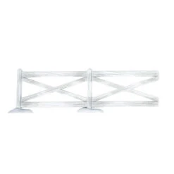 Department 56 - White Crossbuck Fence Set Of 5 -Christmas Decor Sale 183631 1 83933.1737066314