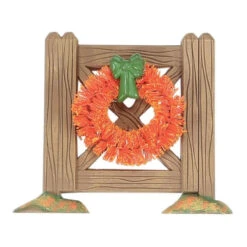 Department 56 Halloween - Brown Crossbuck Fence Set Of 5 -Christmas Decor Sale 184716 2 55647.1737402452