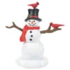 Department 56 - Cardinal Christmas Snowman -Christmas Decor Sale 189798 Department 56 Cardinal Christmas Snowman 03910.1658246680