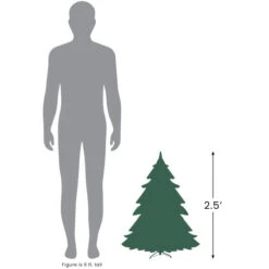 Northlight Balsam Pine Medium Artificial Christmas Tree - 28" - Unlit -Christmas Decor Sale 2.527 87436.1682597786