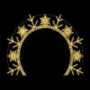 12' 2D Snowflake Arch -Christmas Decor Sale 2d 11010