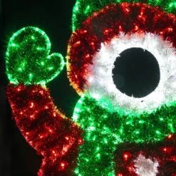 5' 2D LED Baby Snowy - Photo Op Display -Christmas Decor Sale 2d bsnow5 b