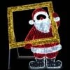 7' 2D Santa With Photo Frame 1 7' 2D Santa With Photo Frame -Christmas Decor Sale 2d spf7 a