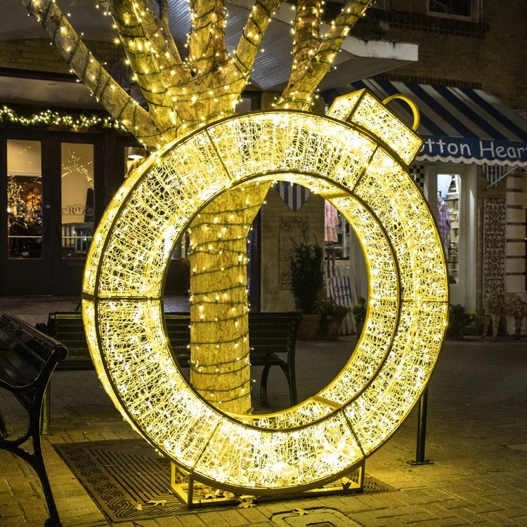 7' 3D LED Ring - Warm White 3 7' 3D LED Ring - Warm White