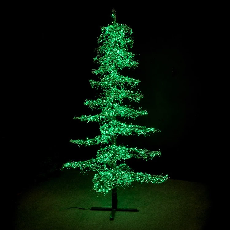 Christmas Designers 11' Ice Sculpture Christmas Tree - Green 3 Christmas Designers 11' Ice Sculpture Christmas Tree - Green