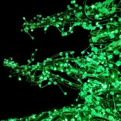 Christmas Designers 11' Ice Sculpture Christmas Tree - Green 11 Christmas Designers 11' Ice Sculpture Christmas Tree - Green -Christmas Decor Sale 3d 11007 gr d 1