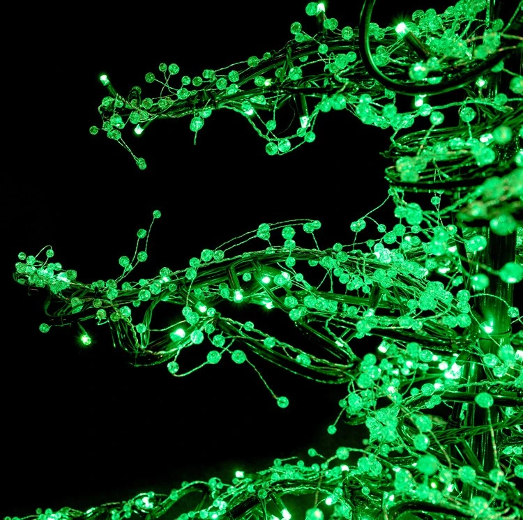 Christmas Designers 11' Ice Sculpture Christmas Tree - Green 5 Christmas Designers 11' Ice Sculpture Christmas Tree - Green - Image 3