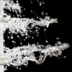 Christmas Designers 7' Ice Sculpture Christmas Tree - Pure White 13 Christmas Designers 7' Ice Sculpture Christmas Tree - Pure White -Christmas Decor Sale 3d 11008 c 3