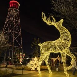 24' Deer 17 24' Deer -Christmas Decor Sale 3d 11009 l2