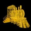 3D Train -Christmas Decor Sale 3d 11047s