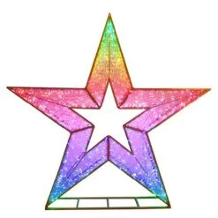 10' 3D LED Star - Twinkly Pro RGBW -Christmas Decor Sale 3d 1j003 twkrgbw 02