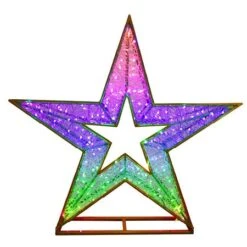 4' 3D LED Star - Twinkly Pro RGBW -Christmas Decor Sale 3d 1j005 twkrgbw 01