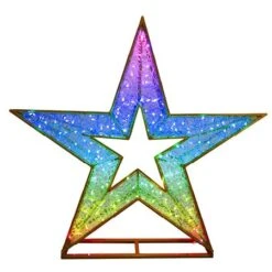 4' 3D LED Star - Twinkly Pro RGBW -Christmas Decor Sale 3d 1j005 twkrgbw 02