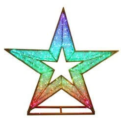 4' 3D LED Star - Twinkly Pro RGBW -Christmas Decor Sale 3d 1j005 twkrgbw 03