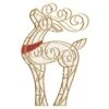 12' LED Reindeer Icon - Warm White -Christmas Decor Sale 3d 1j009