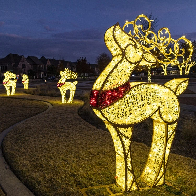 6' LED Reindeer Icon - Warm White 4 6' LED Reindeer Icon - Warm White - Image 2
