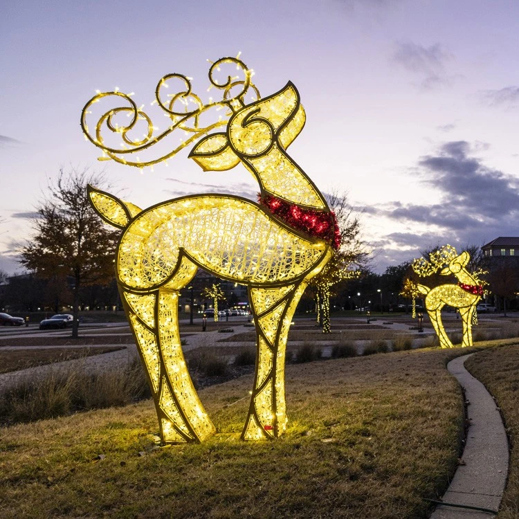 6' LED Reindeer Icon - Warm White 5 6' LED Reindeer Icon - Warm White - Image 3