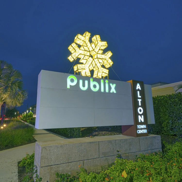 8' LED Snowflake Icon - Radiant - Warm White 6 8' LED Snowflake Icon - Radiant - Warm White - Image 4