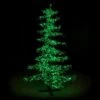 Christmas Designers 7' Ice Sculpture Christmas Tree - Green -Christmas Decor Sale 3d gr