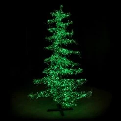 Christmas Designers 7' Ice Sculpture Christmas Tree - Green