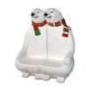 5.5' Polar Bear Bench -Christmas Decor Sale 3df 12005 750px