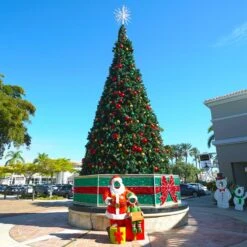 6.5' Santa W/Elf -Christmas Decor Sale 3df 12034 l