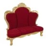 5.4' Grand Deluxe Throne - Red/Gold -Christmas Decor Sale 3df 12098 750px