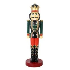 6' Nutcracker Soldier -Red/Green